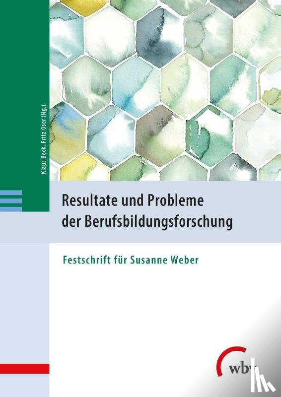  - Resultate und Probleme der Berufsbildungsforschung
