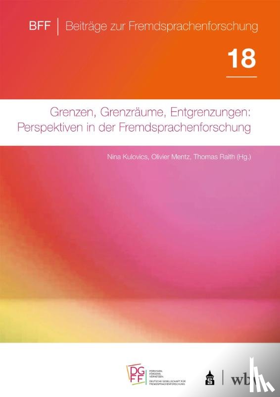  - Grenzen, Grenzräume, Entgrenzungen