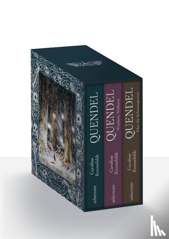 Ronnefeldt, Caroline - Quendel. Die Hügelland-Saga: Sprachgewaltige Fantasy im prachtvollen Schuber mit Silberfolienveredelung und Plakat mit Hügellandkarte