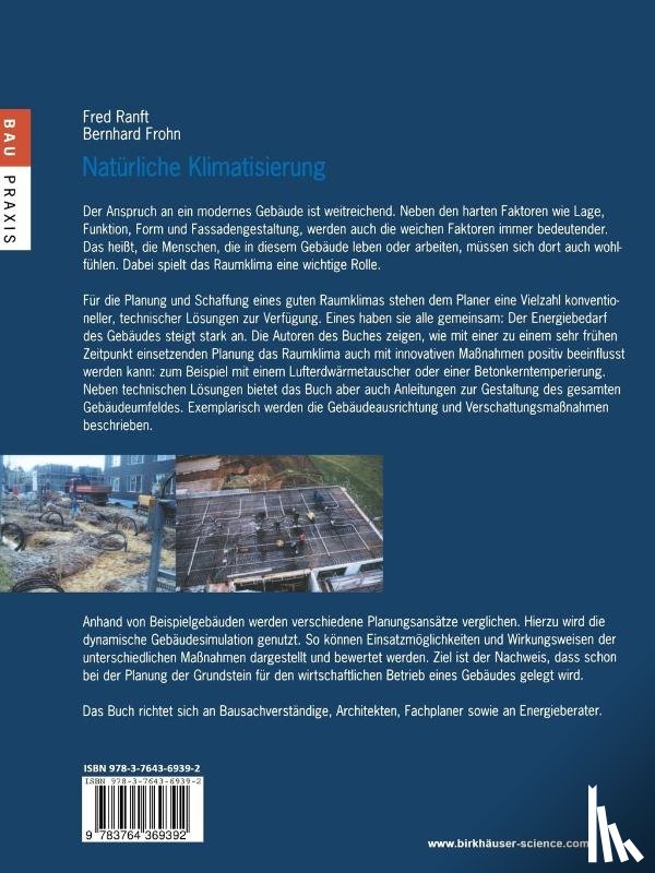 Fred Ranft, Bernhard Frohn, Energieagentur Nrw - Naturliche Klimatisierung