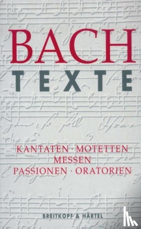  - Bach Texte