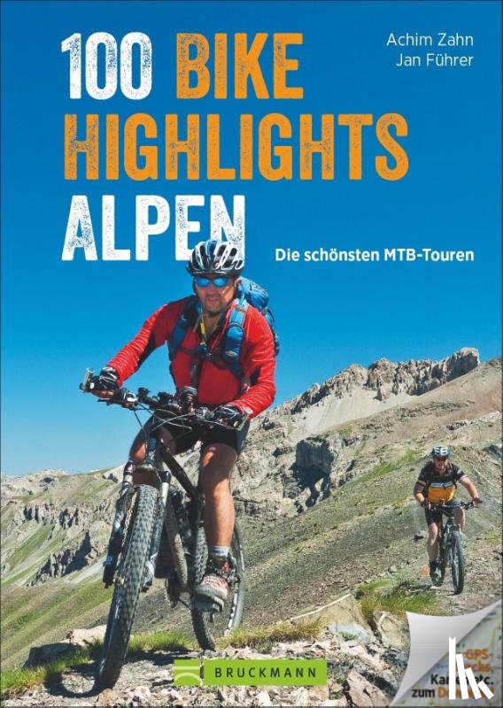Zahn, Achim, Führer, Jan - 100 Bike Highlights Alpen