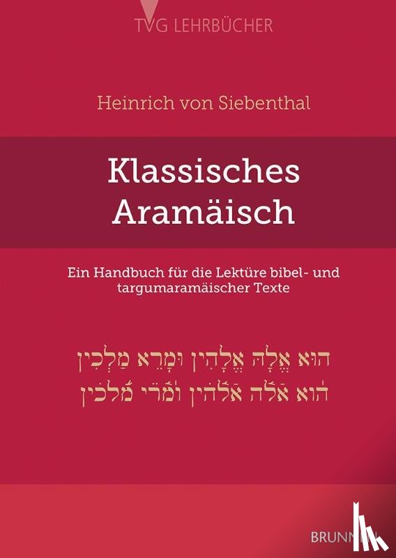 Siebenthal, Heinrich - Klassisches Aramäisch