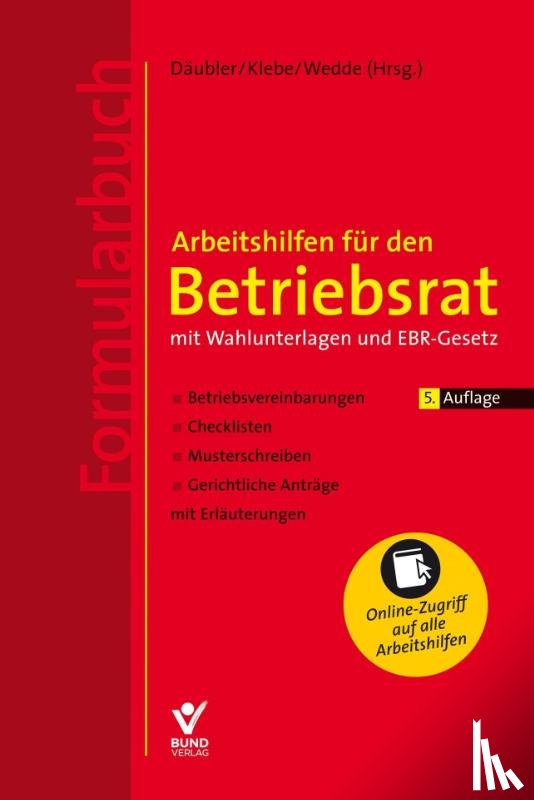  - Arbeitshilfen für den Betriebsrat