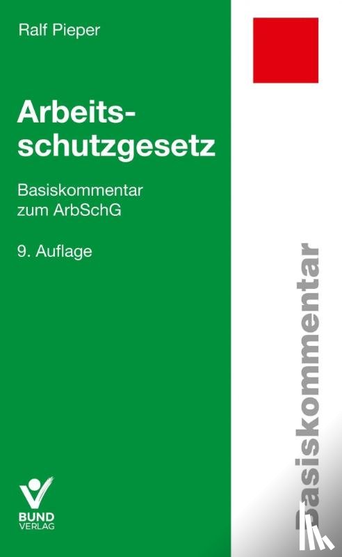 Pieper, Ralf - Arbeitsschutzgesetz