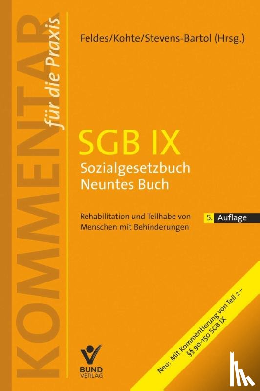  - SGB IX Sozialgesetzbuch Neuntes Buch