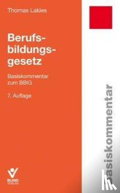 Lakies, Thomas - Berufsbildungsgesetz
