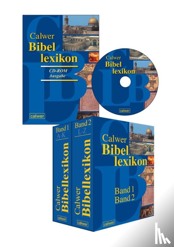  - Kombi-Paket: Calwer Bibellexikon CD-ROM + Printausgabe