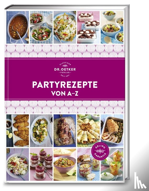 Oetker - Partyrezepte von A - Z
