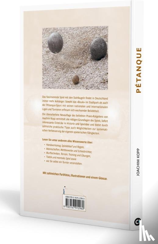 Kopp, Joachim - Pétanque. Grundlagen, Technik, Taktik, Training, Spielformen.