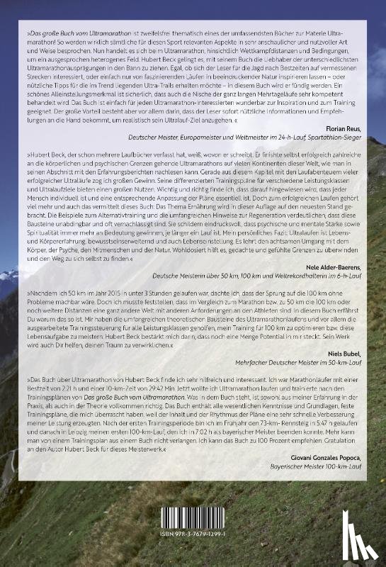 Beck, Hubert - Das große Buch vom Ultramarathon
