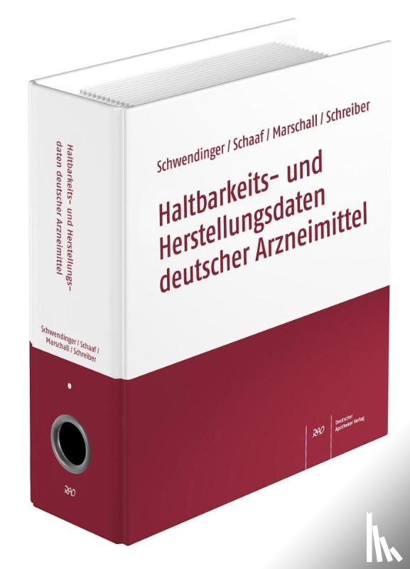  - Haltbarkeits- und Herstellungsdaten deutscher Arzneimittel
