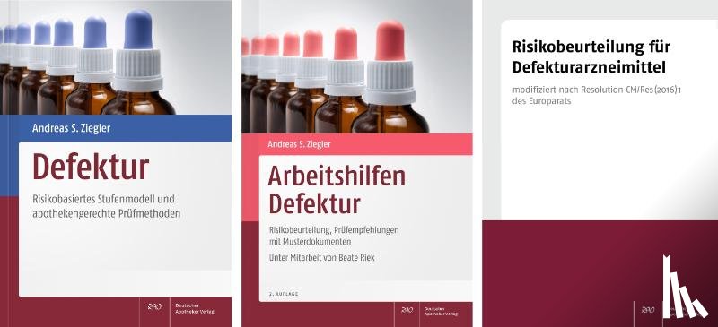 Ziegler, Andreas S. - Defektur und Arbeitshilfen Defektur mit Risikobeurteilungs-Block