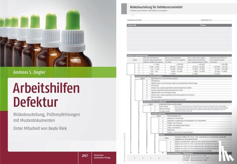 Ziegler, Andreas S. - Arbeitshilfen Defektur mit Risikobeurteilungs-Block