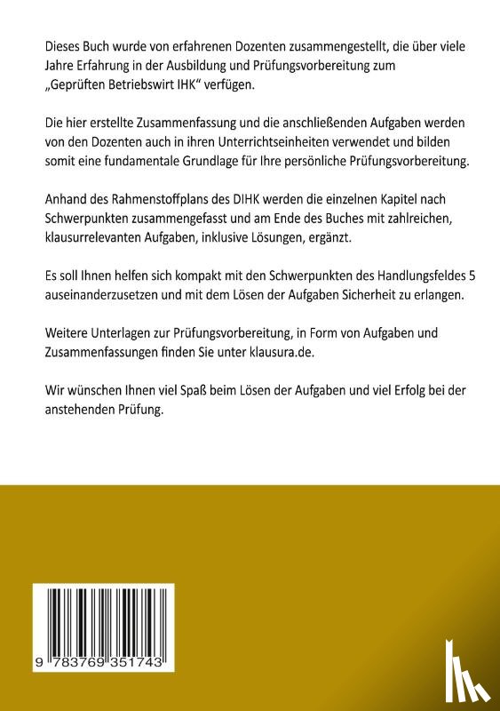 Fischer, Michael, Weber, Thomas - Betriebswirt kompakt Handlungsfeld 5