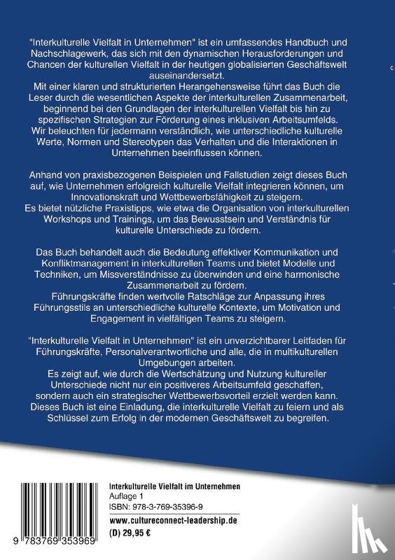 Göring, Michael W. - Interkulturelle Vielfalt im Unternehmen