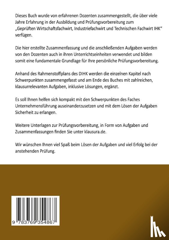 Fischer, Michael, Weber, Thomas - Fachwirt kompakt Unternehmensführung