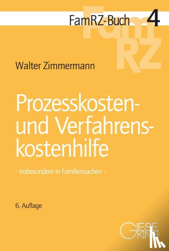 Zimmermann, Walter - Prozesskosten- und Verfahrenskostenhilfe