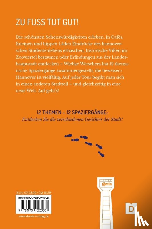 Wetschera, Wiebke - Zu Fuß durch Hannover