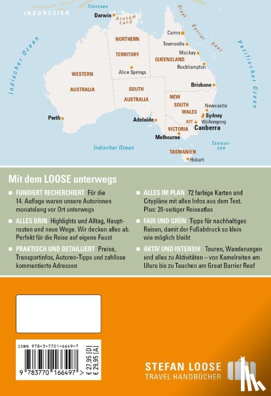 Melville, Corinna - Stefan Loose Reiseführer Australien