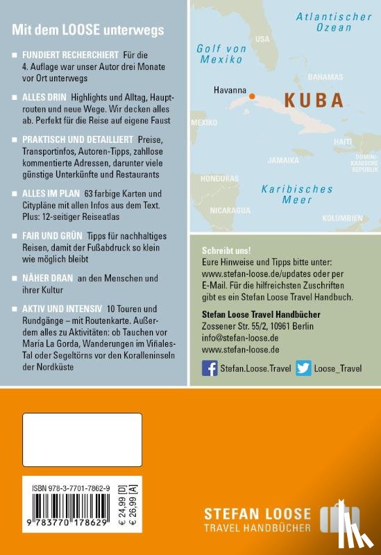 Krüger, Dirk - Stefan Loose Reiseführer Kuba