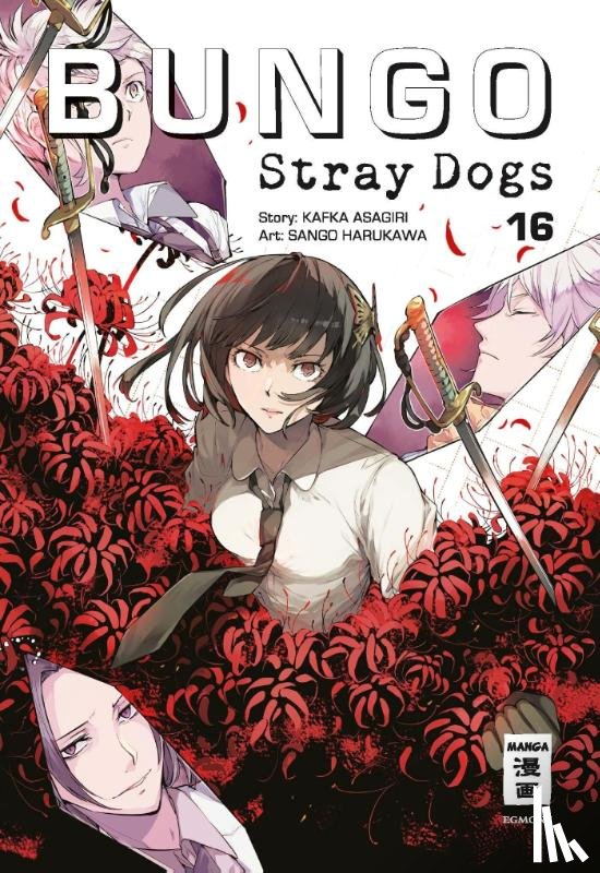 Asagiri, Kafka, Harukawa, Sango - Bungo Stray Dogs 16