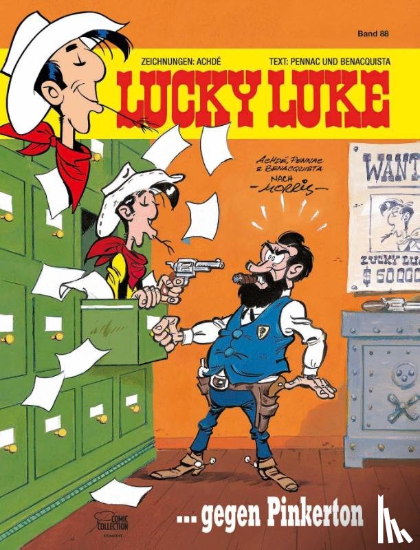 Achdé, Pennac, Daniel, Benacquista, Tonino - Lucky Luke 88 - Lucky Luke gegen Pinkerton
