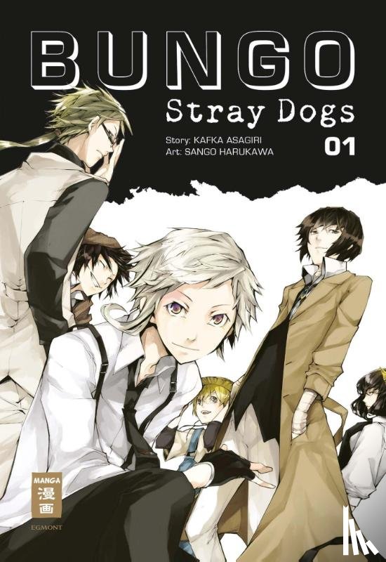 Asagiri, Kafka, Harukawa, Sango - Bungo Stray Dogs 01