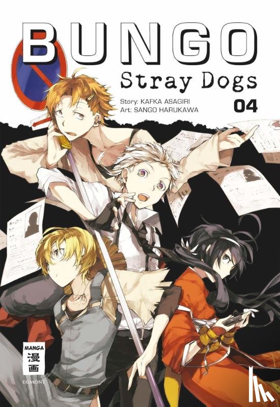Asagiri, Kafka, Harukawa, Sango - Bungo Stray Dogs 04