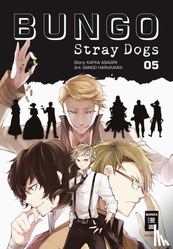 Asagiri, Kafka, Harukawa, Sango - Bungo Stray Dogs 05