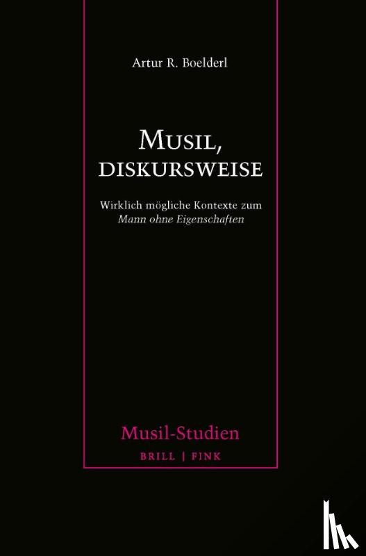 Boelderl, Artur R. - Musil, diskursweise