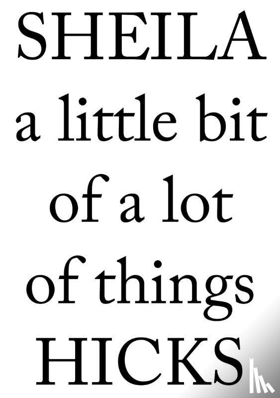  - Sheila Hicks (Bilingual edition)