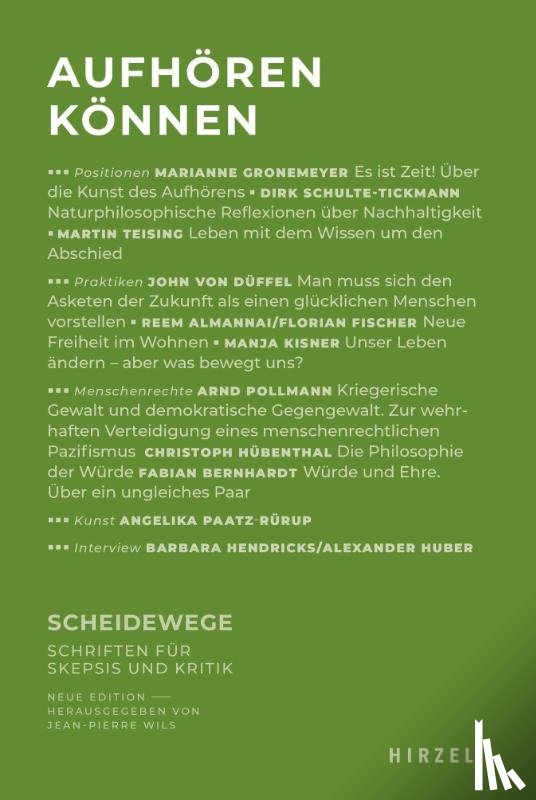 Wils, Jean-Pierre - Aufhören können