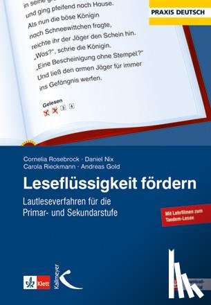 Rosebrock, Cornelia, Nix, Daniel, Rieckmann, Carola, Gold, Andreas - Leseflüssigkeit fördern