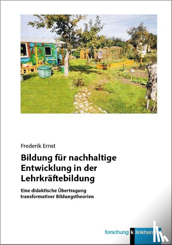 Ernst, Frederik - Bildung für nachhaltige Entwicklung in der Lehrkräftebildung