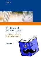 Linhart, Helmut - Der Bescheid