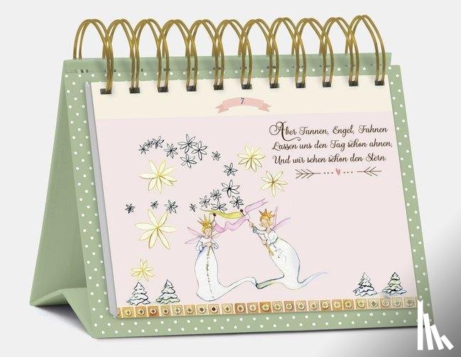  - Tisch-Adventskalender "24 Glücksmomente zur Weihnachtszeit"