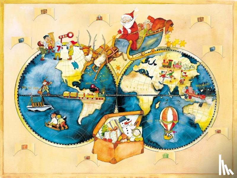 Jacobi, Susann - Adventskalender "Reise um die Welt"