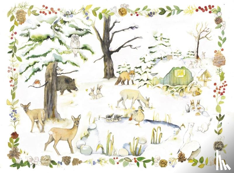  - Adventskalender "Tiere am Winterteich"