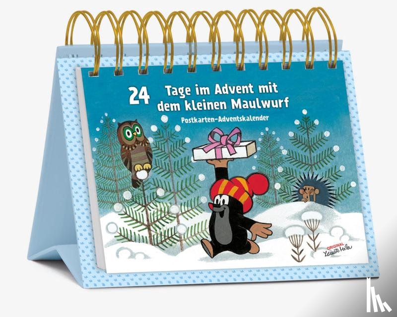  - Postkarten-Adventskalender "24 Tage im Advent mit dem kleinen Maulwurf"