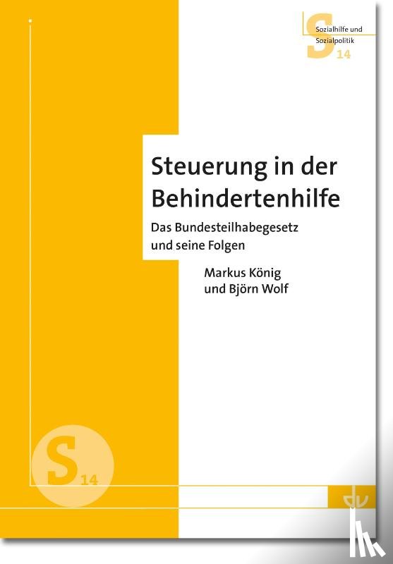 König, Markus, Wolf, Björn - Steuerung in der Behindertenhilfe