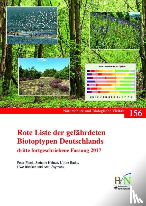 Fink, Peter, Heinze, Stefanie, Raths, Ulrike, Riecken, Uwe - Rote Liste der gefährdeten Biotoptypen Deutschlands