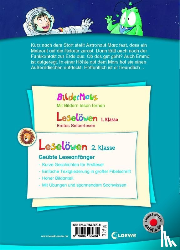 Grimm, Sandra - Leselöwen 2. Klasse - Astronautengeschichten