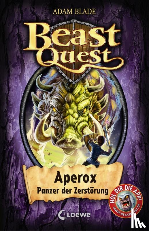 Blade, Adam - Beast Quest 48 - Aperox, Panzer der Zerstörung