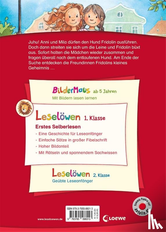 Richert, Katja - Leselöwen 1. Klasse - Zwei Freundinnen und ein verliebter Hund