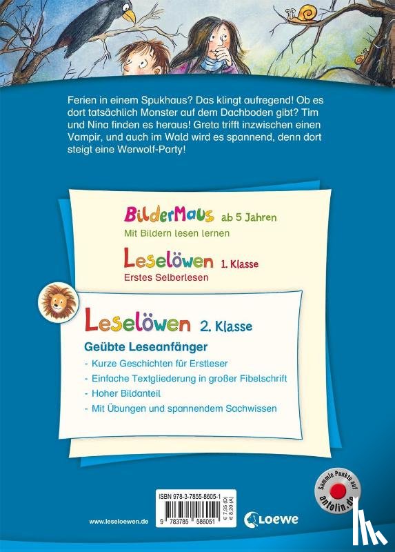 Heger, Ann-Katrin - Leselöwen 2. Klasse - Gruselgeschichten