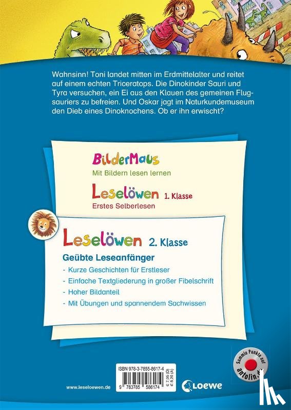 Wich, Henriette - Leselöwen 2. Klasse - Dinosauriergeschichten