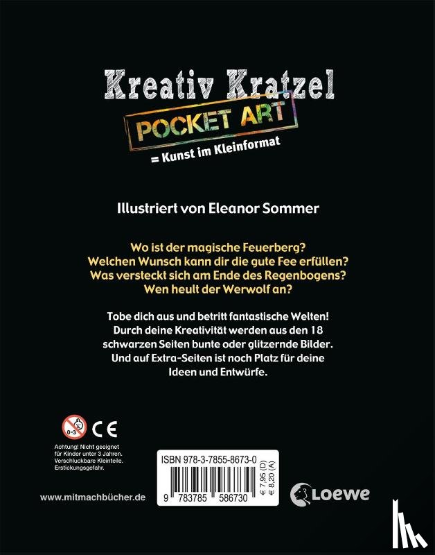  - Kreativ-Kratzel Pocket Art: Fantasy