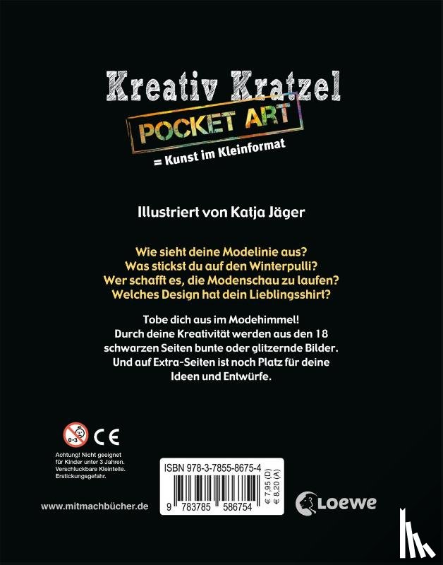  - Kreativ-Kratzel Pocket Art: Fashion