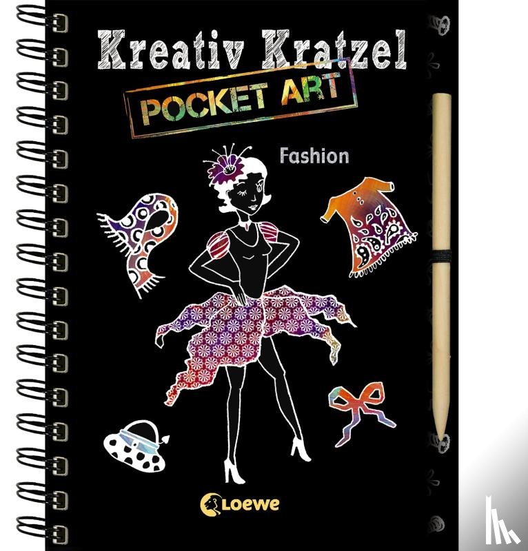  - Kreativ-Kratzel Pocket Art: Fashion